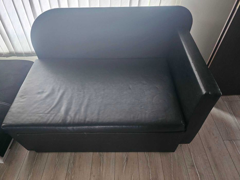 Диван /Канапе/ Естествена кожа -има и ракла