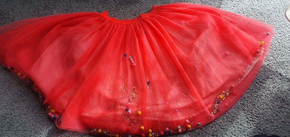 Fusta fete din tul