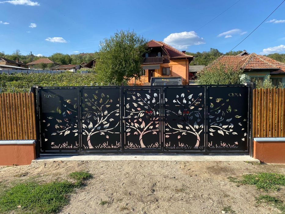 Porti debitate porti personalizate gard fier