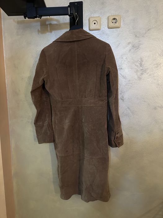 Дамско велурено палто