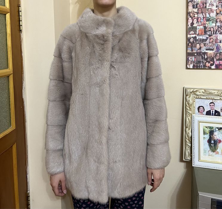 Норковый полушубок