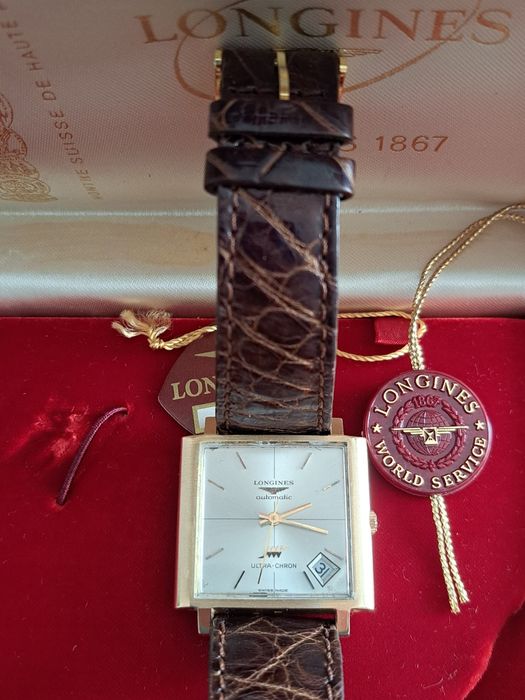 Ceas de Aur 18 K Longines Automatic Ultra-Chrom