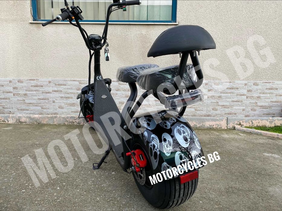 НОВО ! ! ! Скутер BIG CITY HARLEY X2 1500W LED ... 2023г.