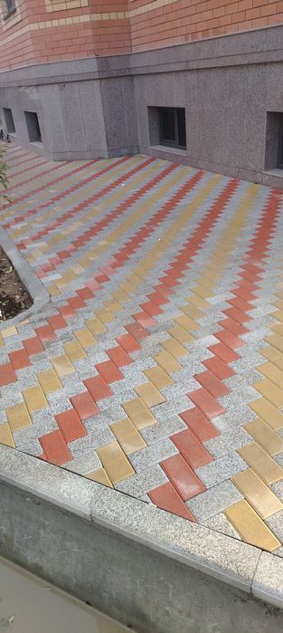 БРУСЧАТКА Гранит Травертин