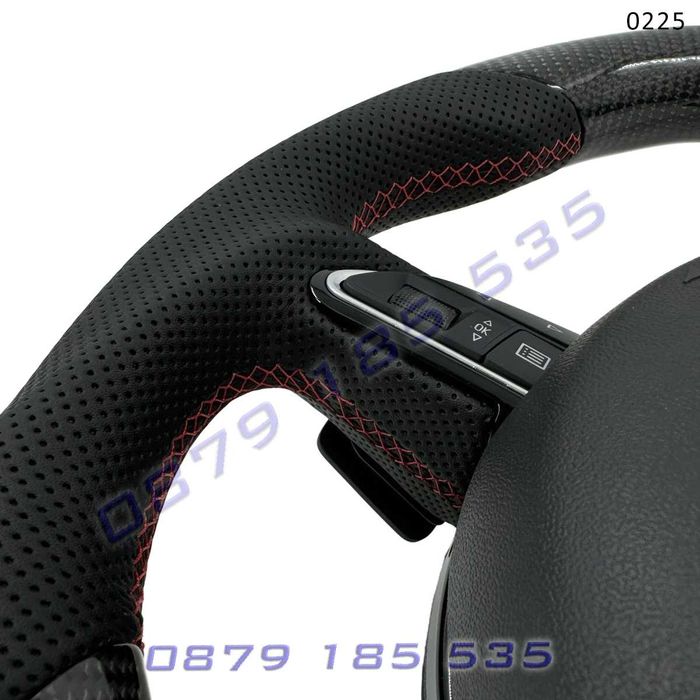 Рязан спортен карбон волан AUDI A3 A4 A5 A6 A7 A8 Q3 Q5 Q7 ауди а4 а5