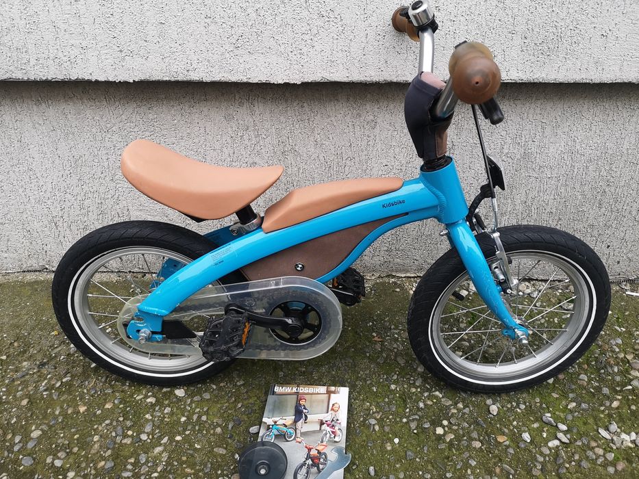 Bicicleta copii BMW Kidsbike 2 in 1, 14 zoll de la 2,5 ani la 6 ani