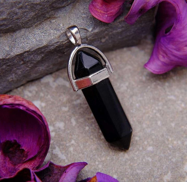 Парные личный кулон маятник с натуральным камнем.