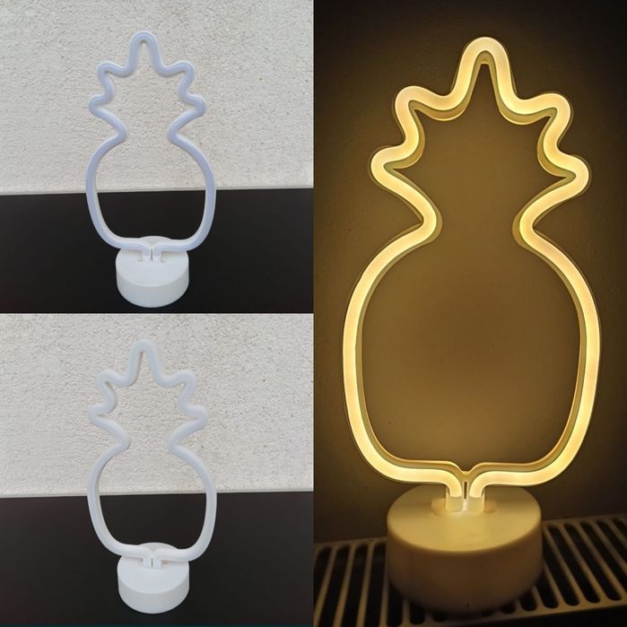 Decoratiune baiat glob magnetic lampa ananas cadou light box ceramica