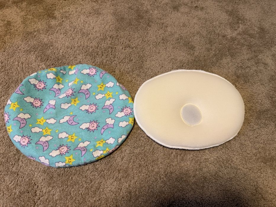 Ортопедична 3D бебешка възглавница за плоска глава