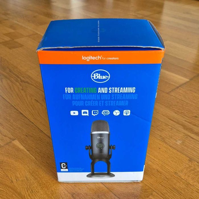 Blue Yeti X - Microfon USB profesional pentru streaming/podcast