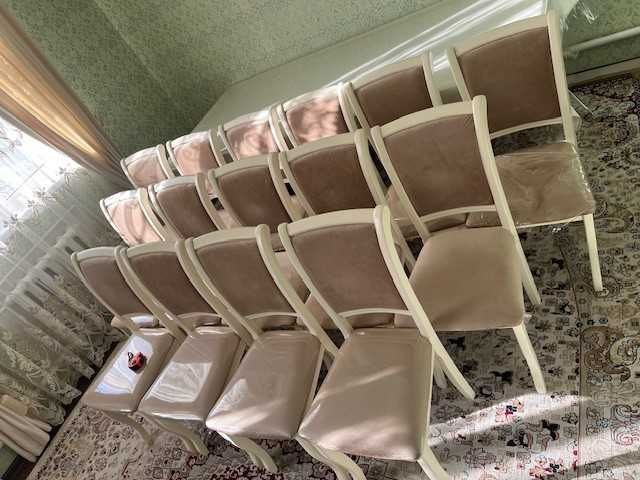 Стулья, бежевые, в пакете, 15шт