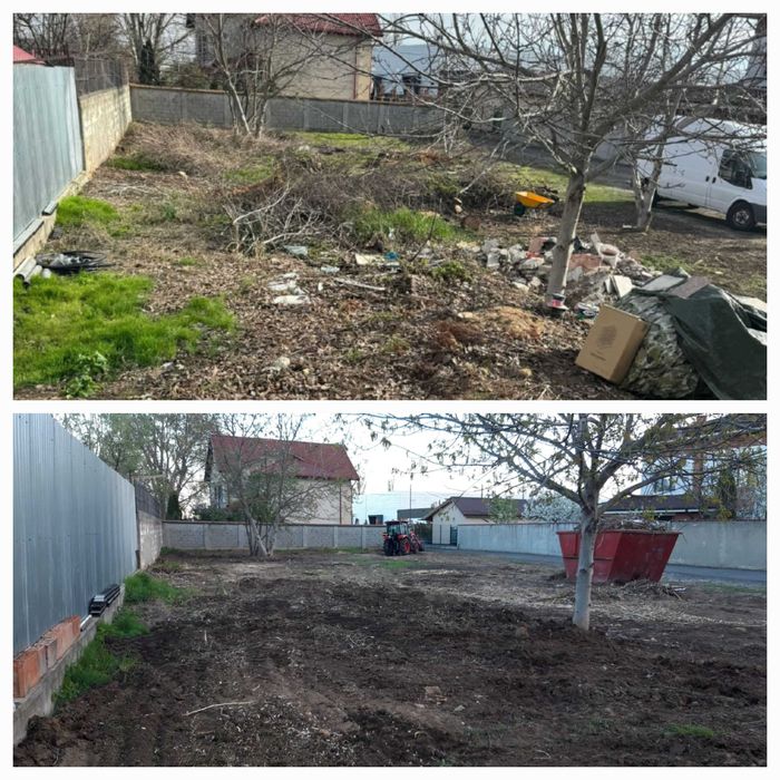 Defrisare Curatare teren Vegetatie Arbusti Ambrozie, Tocare crengi