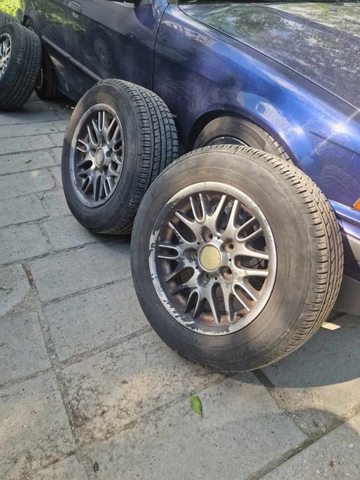 Джанти с гуми за бмв 5х120