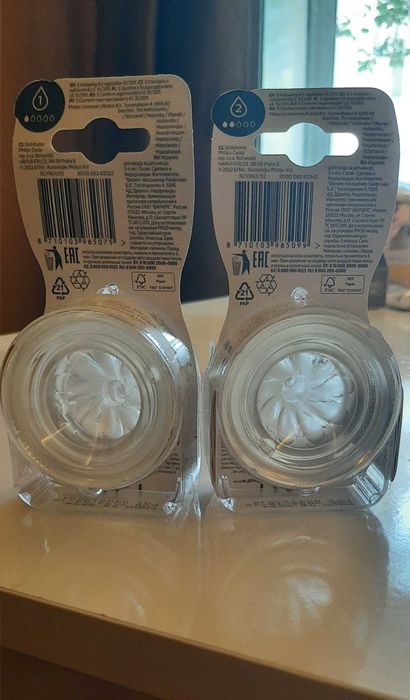 AVENT Биберон NATURAL RESPONSE  за новородено поток 1 и 2
