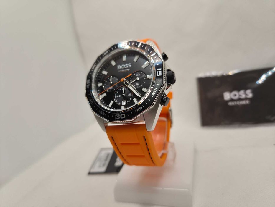 Ceas Barbatesc BOSS Energy 1513970, Chrono, NOU, Garantie 2 ani
