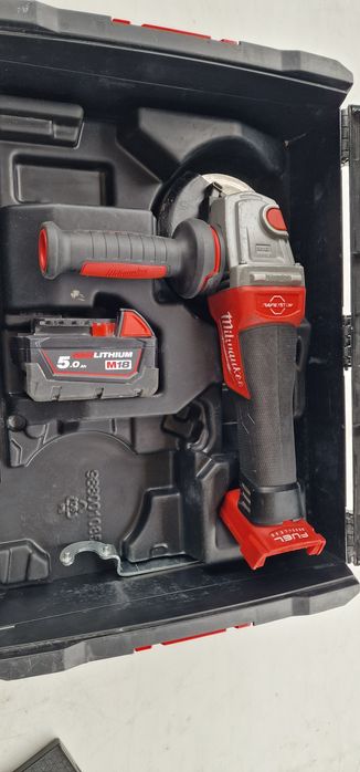 Акумулаторен ъглошлайф Milwaukee M18 CAG125XPDB