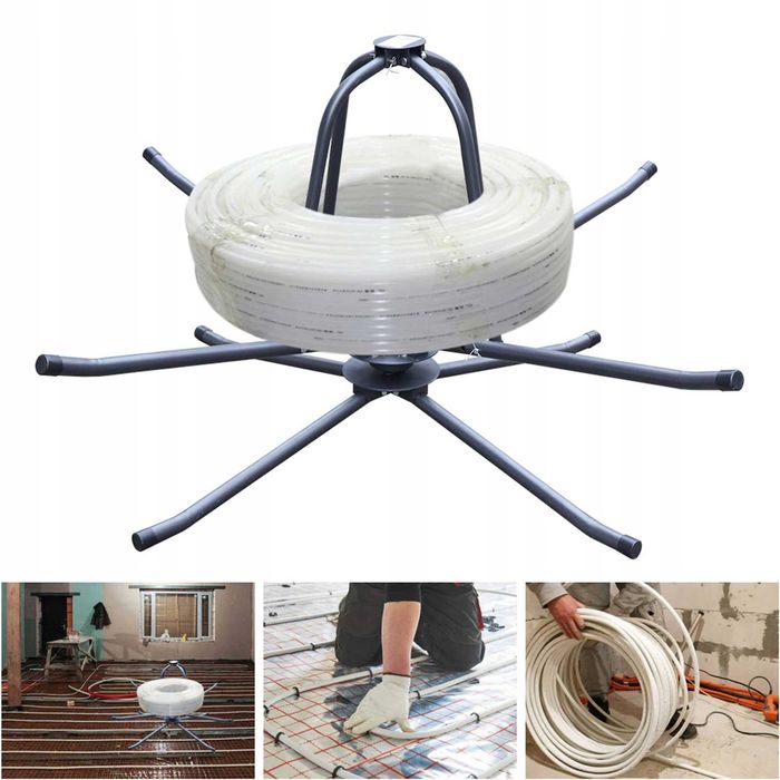 Derulator suport role de teava incalzire in pardoseala suporta 115kg