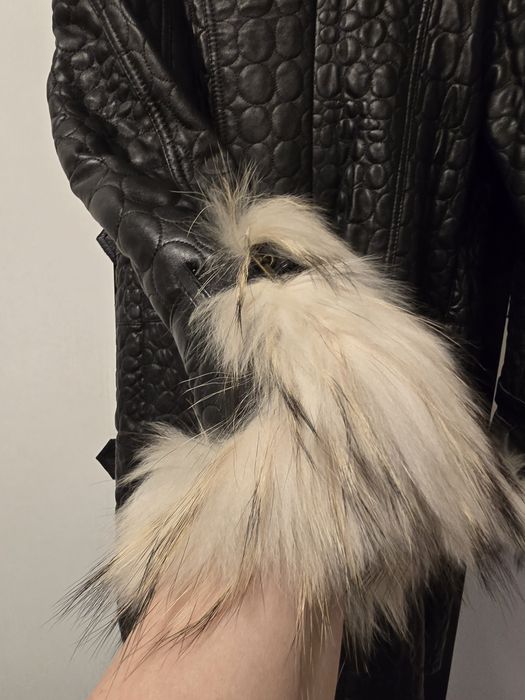 Кожено палто от естествена кожа