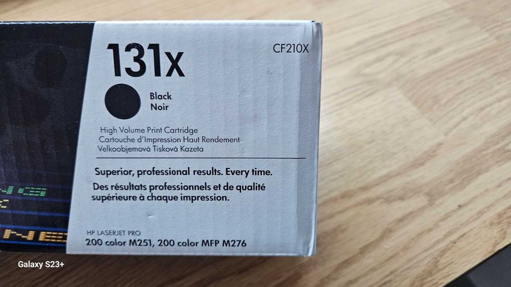 Toner HP 131X original CF 210X,Negru