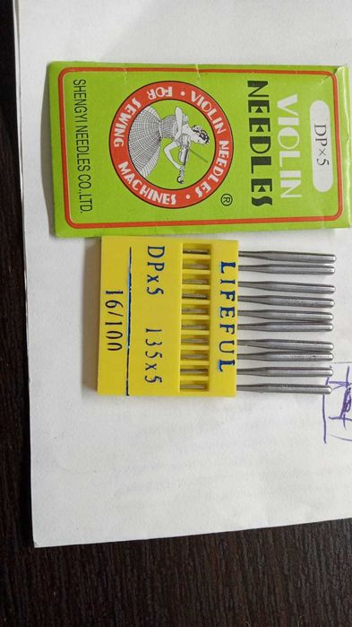 Иголки на бытовые машинки