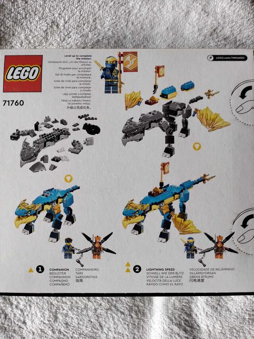 LEGO Ninjago 71760 Jay's Thunder Dragon EVO