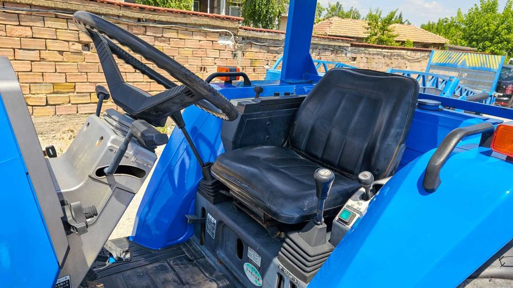 Японски трактор Iseki TA287F с фреза, 4x4, 28 кс., АграБГ Джолев