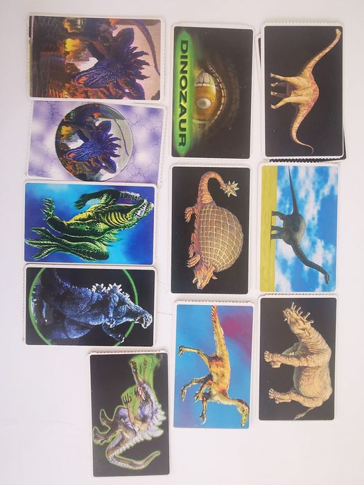 Cartonase Dinozauri Turbo  De Colectie anii 2000