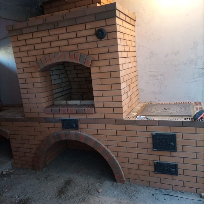 Каменщик барбекю казан мангал