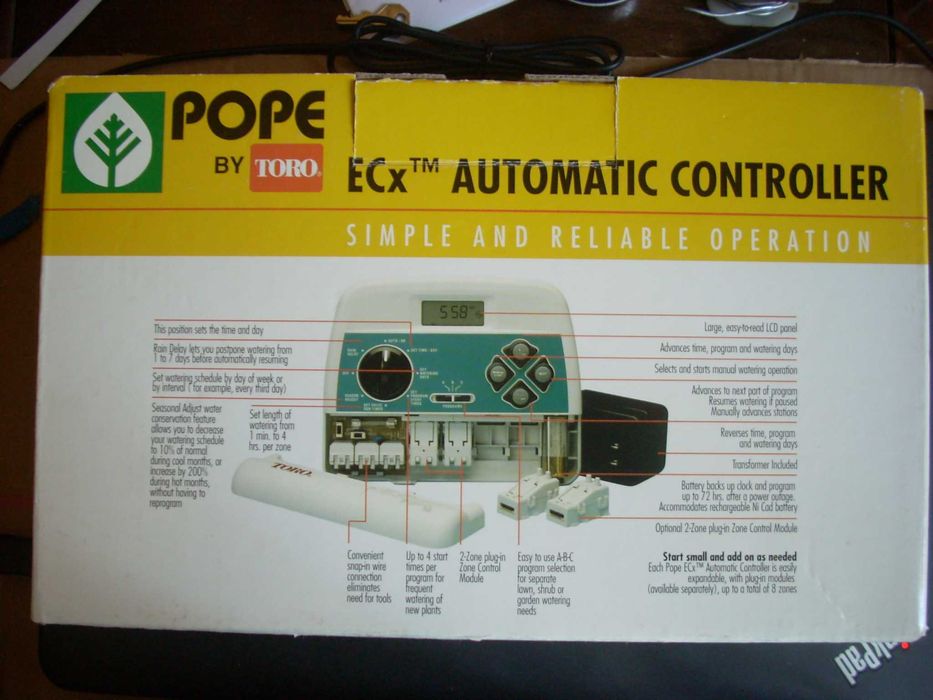 Controler Automat Programabil 4 Tronsoane Udare POPE by TORO Australia