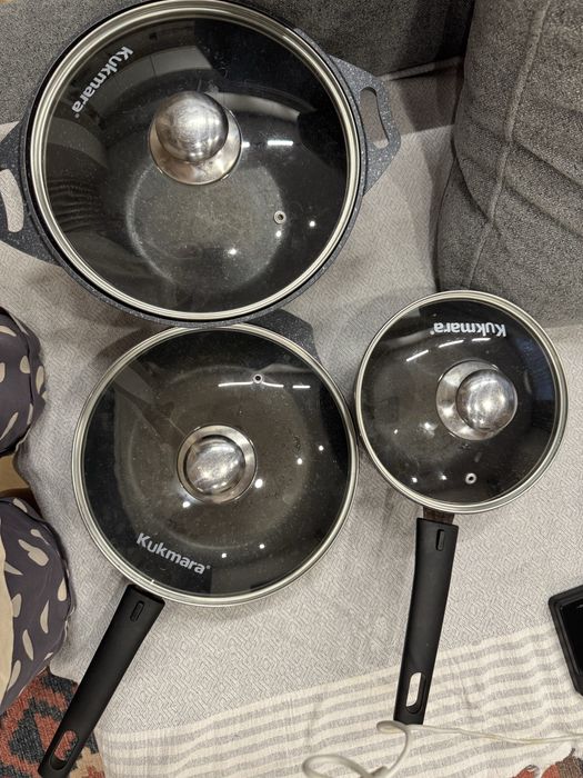 Набор кастрюль три шт