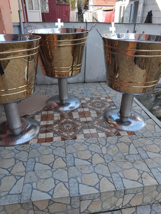 Vând cristelnita de botez de inox alimentare