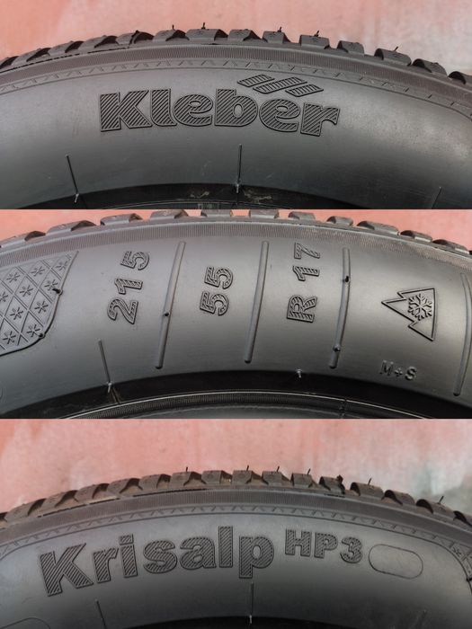 4бр . зимни гуми 215/55/17 Kleber Krisalh HP3 
dot24