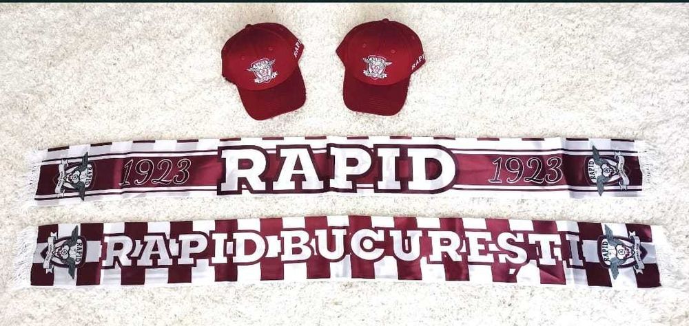 Sapca Rapid + Esarfa Rapid SET