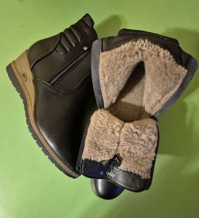 Зимние ботильоны ботинки