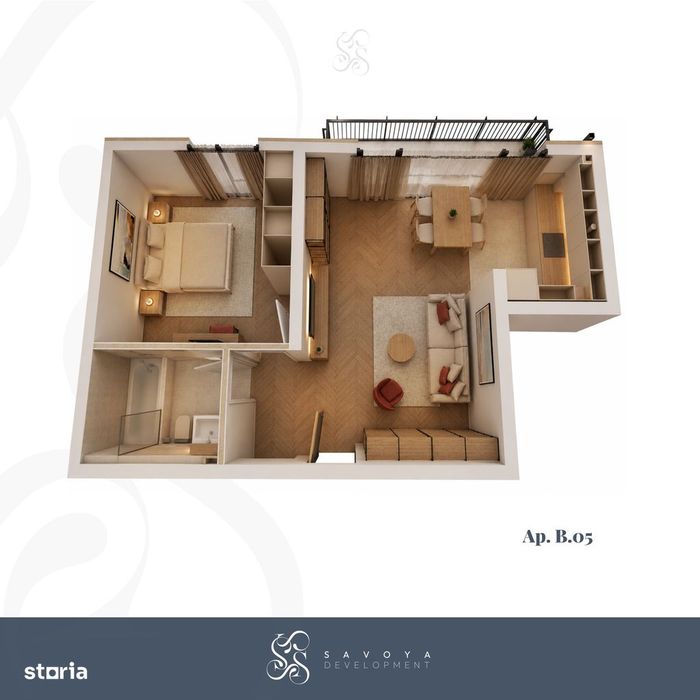 Apartament 2 camere cu balcon. Pret Negociabil — fotografia 1
