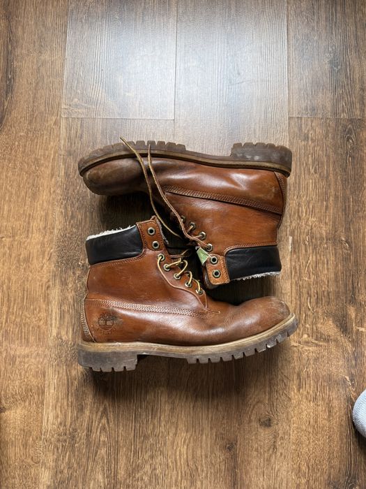Timberland кожени зимни боти – естествена кожа