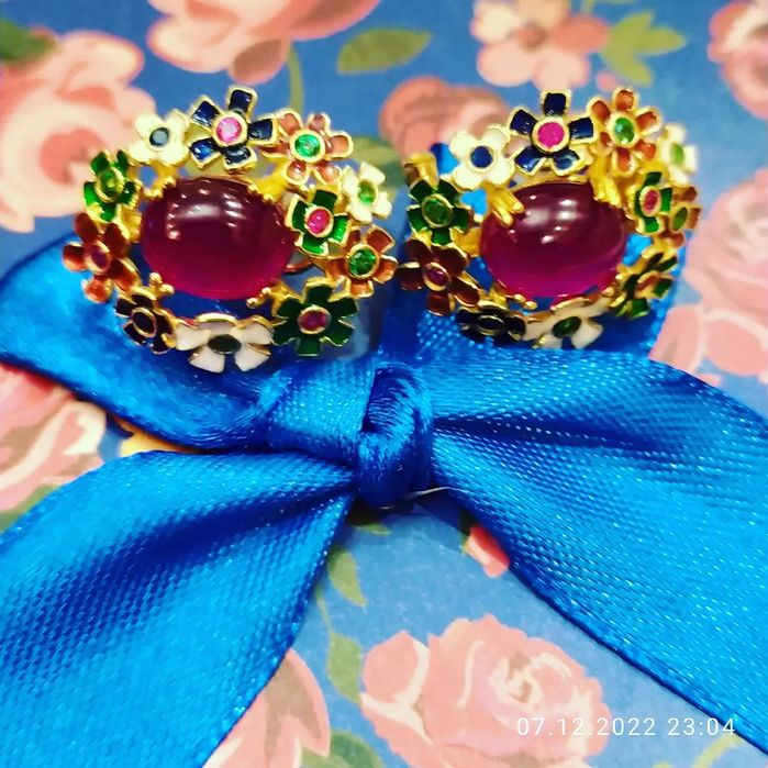 Серебро 925,позолота 18 К