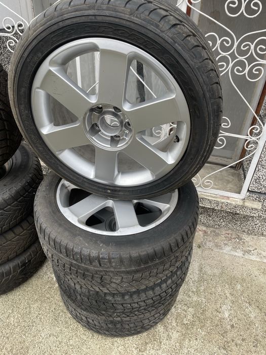 Джанти  5 броя 5*112 с гуми 225/50/17 за Audi