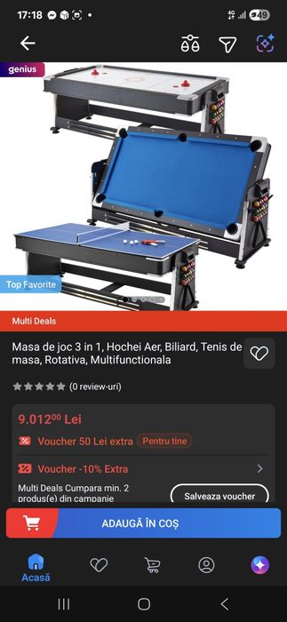 Masa 3in1 in stare foarte buna