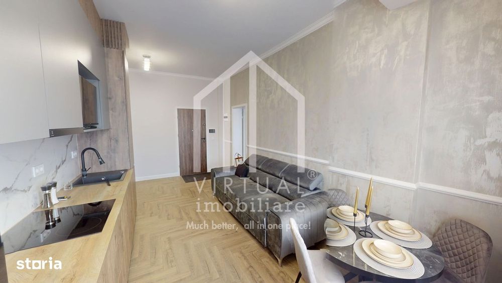 Apartamet cu 3 camere, 60mp utili + balcon (9mp), parcare, Ciresica