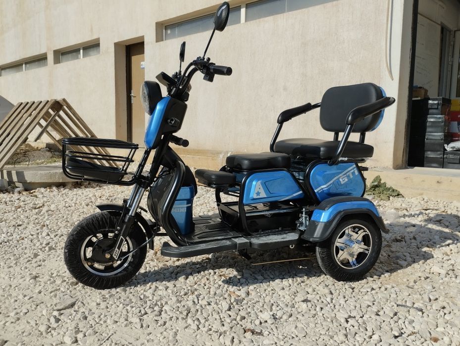 На Изплащане БЕЗ Оскъпяване Електрическа Триколка 2000 Watts