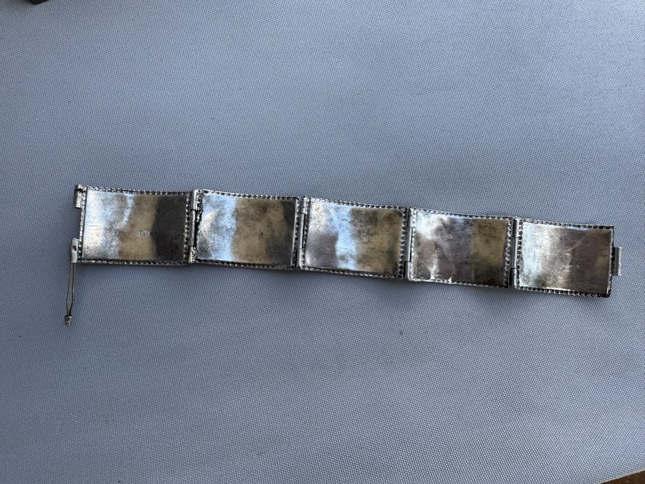 Bratara din argint si email