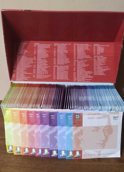 Cd box 170 cd-uri Mozart opera completă