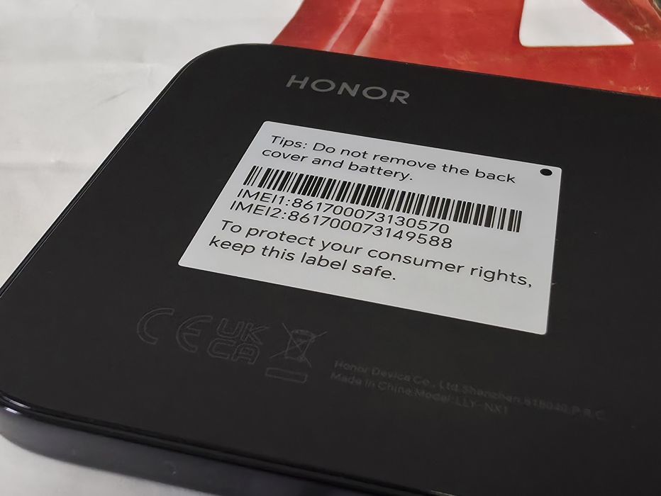 ***КАТО НОВ 256GB Honor 200 LITE Гаранция от A1 до 2027 Midnight Black