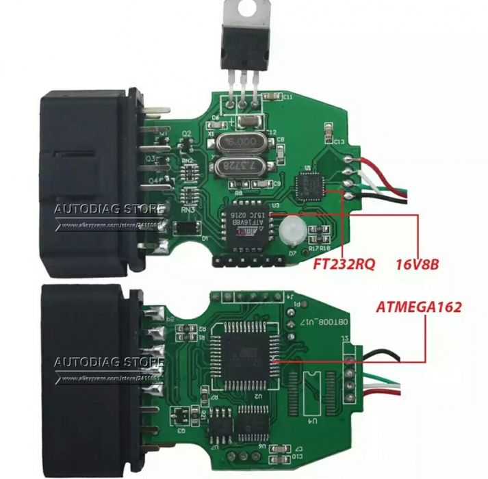 Interfata diagnoza gama vag V18.2 Atmega Update 18.9 Vw, Skoda, Audi,