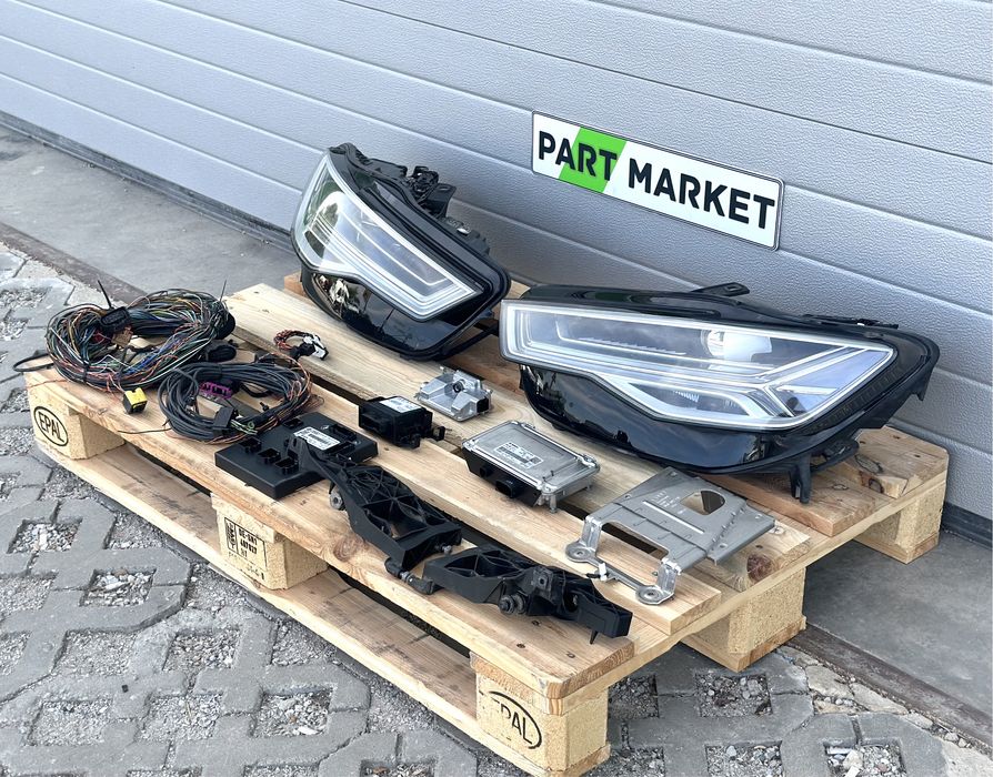 Фарове AUDI A6 C7 MATRIX комплект фейслифт 4G0941035 4G0941036