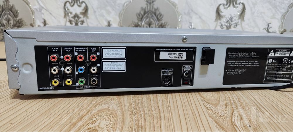 LG 6 галовкали  видеомагнитофон