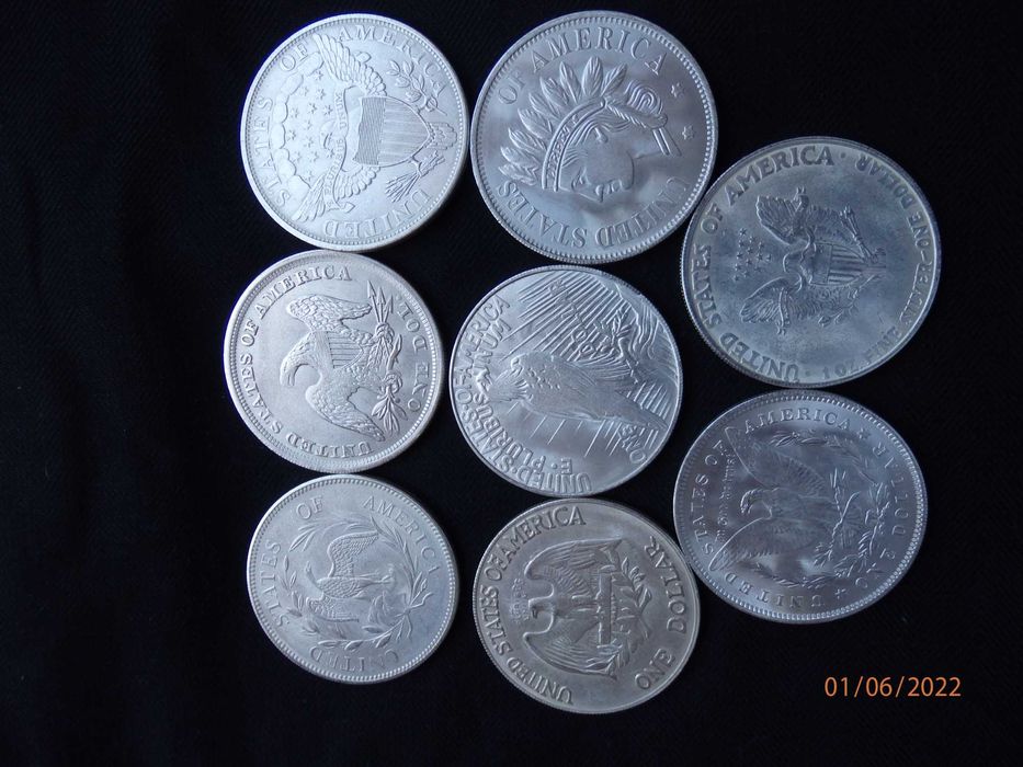 Колекция 8бр по 1 долар -30%