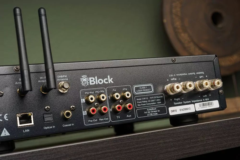 Cd  receiver internet  Block CVR 10