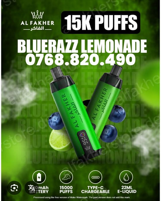 Vape Al fakher 15 k puffs original produs in  Dubai.Calitate premium